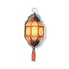 Transparent Printed Acrylic Pendants OACR-E042-01A-1