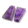 Natural Amethyst Pendants G-G123-02G-2