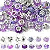 DIY Tibetan Style Alloy & Resin European Beads Making Finding Kits DIY-FS0006-78D-2