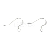 Brass Earring Hooks LS-KK-H258-06C-S-2