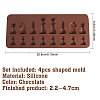 Silicone Chess Shaped Mold PH-DIY-WH0072-21-2