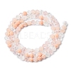 Electroplate Glass Beads Strands EGLA-D018-02A-2
