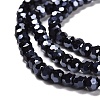 Electroplate Opaque Glass Beads Strands LS-EGLA-A035-P3mm-A18-3