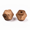 Painted Natural Wood Beads WOOD-T021-52A-09-2