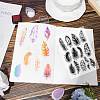 Plastic Stamps DIY-WH20018-0173-5