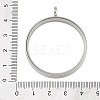 304 Stainless Stee Locket Pendants STAS-S132-16P-06-3