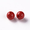 Opaque Acrylic Beads X-MACR-S370-C10mm-A14-2