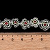 Handmade Millefiori Lampwork Beads Strands LAMP-G164-03N-4