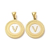 Ion Plating(IP) 304 Stainless Steel Pendants STAS-I204-V-G-1