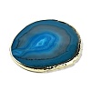 Natural Agate Coaster AJEW-NH0001-04G-01-2