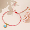 Bohemian Style Adjustable  Nylon Cord Braided Bracelets for Women Men PY6611-3