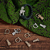 8 Sets 2 Colors Adjustable Alloy Screw Pin Shackle FIND-UN0003-72-2