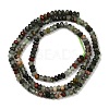 Natural African Bloodstone Beads Strands G-S388-A02-3x4mm-3