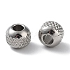303 Stainless Steel Beads STAS-Q302-25D-P-1