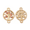 Alloy Enamel Connector Charms LS-FIND-H039-19KCG-B-1