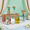 16Pcs Glass Bottle AJEW-UN00054-2