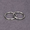 316L Surgical Stainless Steel Hoop Cartilage Earrings WGB51CA-36-1