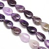 Mixed Style Natural Teardrop Gemstone Beads Strands G-L242-M-2