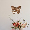 Creative Natural Wooden Wall Hanging Decoration AJEW-WH0331-003-7