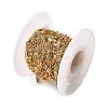Brass Textured Dapped Chains CHC-C014-04G-2