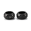 Frosted 201 Stainless Steel European Beads LS-STAS-B020-13EB-3
