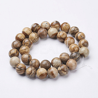 Natural Gemstone Beads Strands GSR12mmC016-1