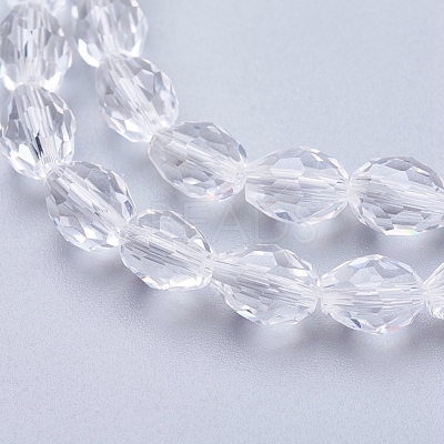 Glass Beads Strands GC890Y-3-1