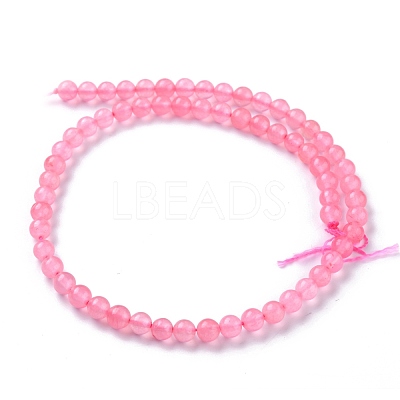 Natural White Jade Beads G-G766-A-20-1