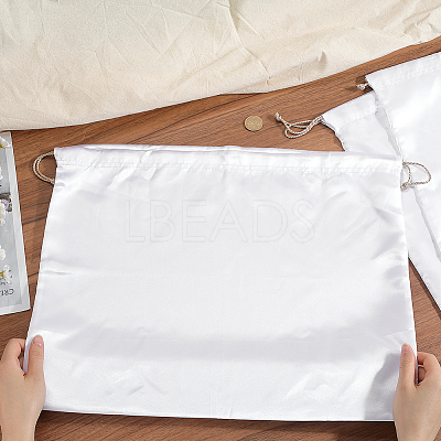 2Pcs Polyester Satin Pouches ABAG-BBC0001-18A-1