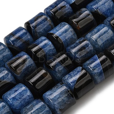 Natural Agate Beads Strands G-F820-P01-01C-1