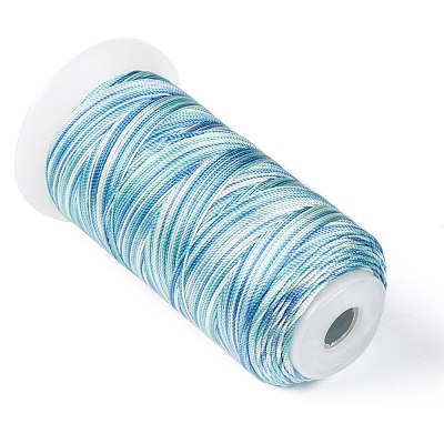 Segment Dyed Round Polyester Sewing Thread OCOR-Z001-B-28-1