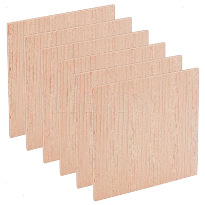 Square Wood Board FIND-WH0141-067B-1