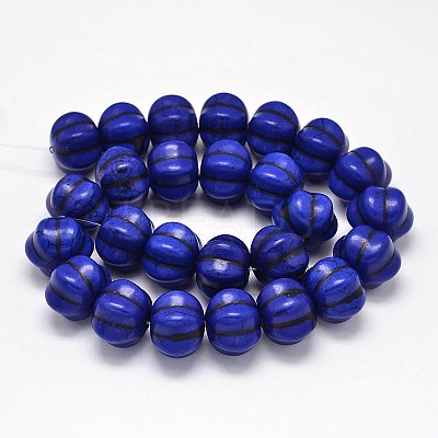 Dyed Synthetic Turquoise Bead Strands G-M148-08-A-1