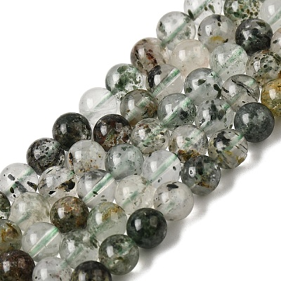 Natural Gemstone Beads Strands G-D359-B02-6mm-1