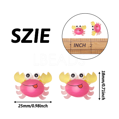 Opaque Resin Cabochons CRES-TAC0002-09-1