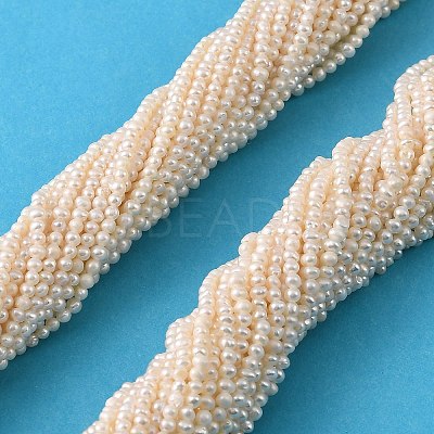 Natural Cultured Freshwater Pearl Beads Strands PEAR-L034-14A-1