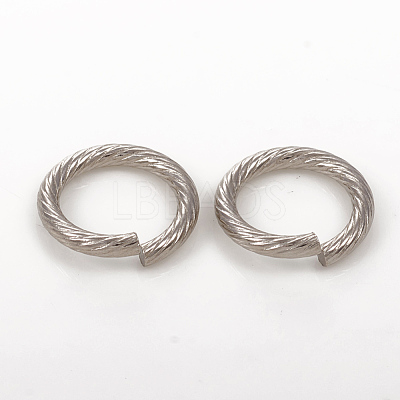 Tarnish Resistant 304 Stainless Steel Open Jump Rings STAS-G224-23P-02-1