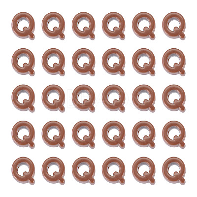 Opaque Acrylic European Beads OACR-TAC0019-006Q-1