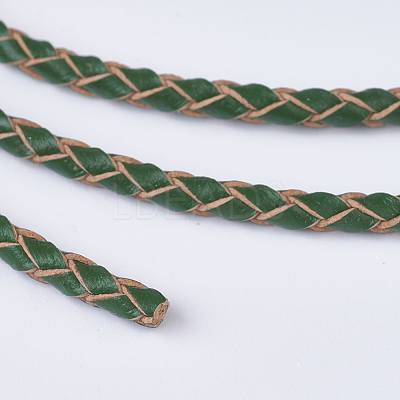 Braided Leather Cords WL-P002-18-A-1