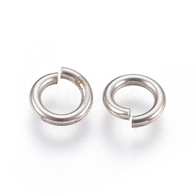 Tarnish Resistant 304 Stainless Steel Saw Cut Open Jump Rings STAS-P212-25P-23-1