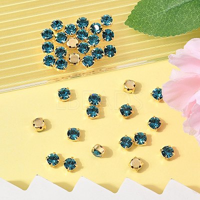 Preciosa&reg MAXIMA Crystal in Sew-On Cup X-PRC-SS16-60100-G-1