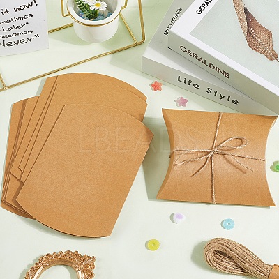20Pcs Paper Pillow Candy Boxes CON-BBC0001-10-1