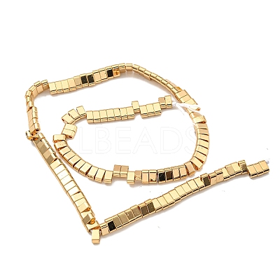 Electroplated Synthetic Non-Magnetic Hematite Beads Strands G-I360-B01-02-1
