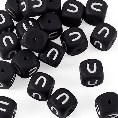 20Pcs Food Grade Eco-Friendly Silicone Beads SIL-TADJ0001-04U-1