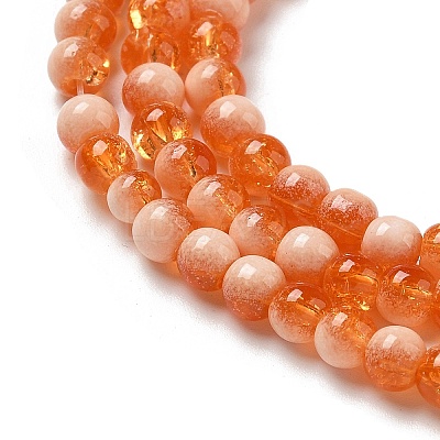 Crackle Glass Beads X1-GLAA-U001-4mm-10-1
