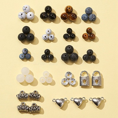 DIY Gemstone Bracelet Making Kit DIY-FS0003-40-1