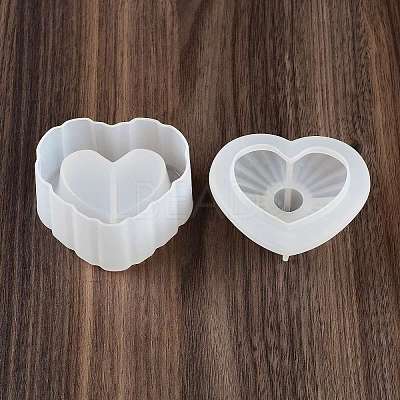 Heart DIY Candle Cup Silicone Molds DIY-Q037-11A-1