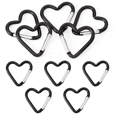 5Pcs Zinc Alloy Spring Gate Rings FIND-TA0009-73N-1