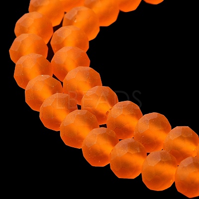 Transparent Glass Beads Strands X-EGLA-A034-T10mm-MD25-1