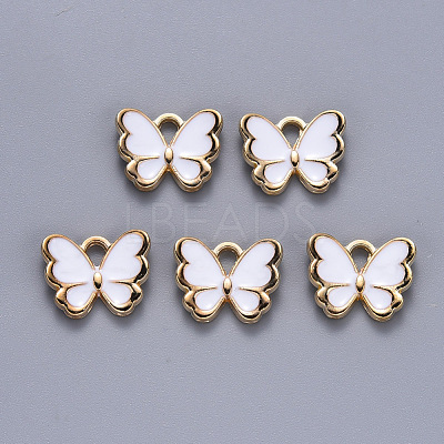 Alloy Enamel Charms X-ENAM-S121-070D-1